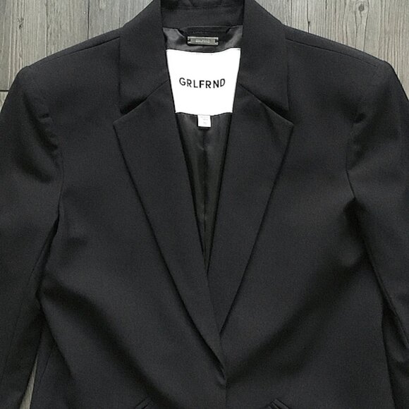 GRLFRND "Power" Boyfriend Blazer Sz XS - Picture 8 of 14